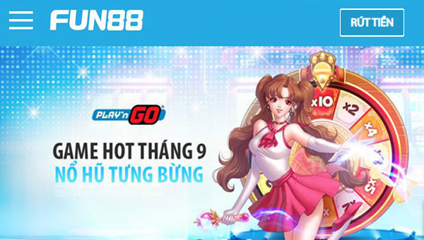 Rút tiền Fun88